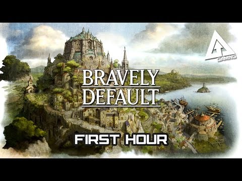 Bravely Default Gameplay - First Hour Walkthrough | Bravely Default Gameplay Part 1