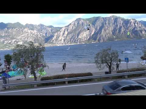 Campagnola Beach, Garda Lake, Malcesine, Italy
