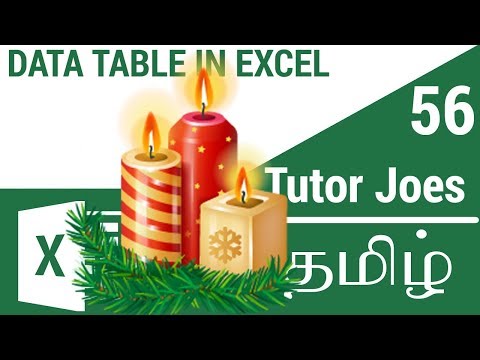 Learn Microsoft Excel 2016 From Basic To Advance in Tamil