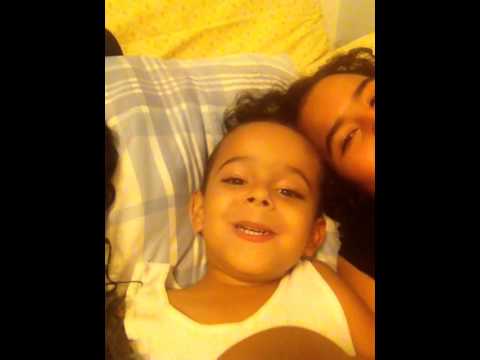 Counting his 123's w ABC's