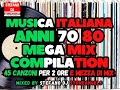 MUSICA ITALIANA ANNI 70 80 DANCE REMIX MEGAMIX COMPILATION MIXED BY STEFANO DJ STONEANGELS