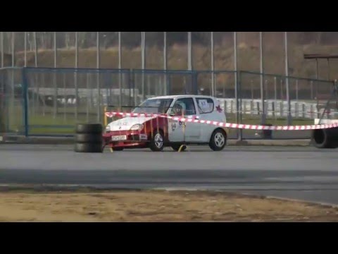 VII SuperOes Tor Poznań 2015 - Michał Kolasiński - Fiat Seicento