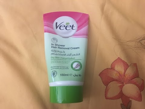 Veet In shower hair removal cream" Fast & easy,