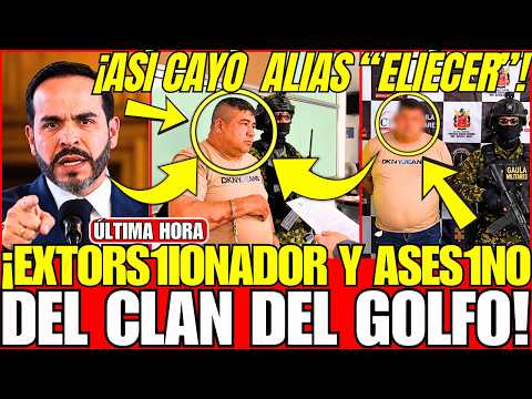 ¡EL TIGRE CAPTURA a ALIAS "ELIECER"; EXTORS1ONADOR y H0MIC1DA del CLAN DEL GOLFO en ANTIOQUÍA!