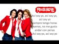 RBD - Así Soy Yo (with lyrics)