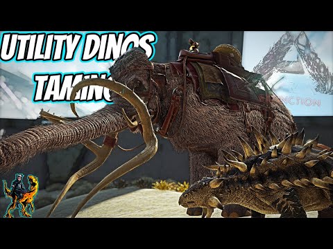 MASS TAMING OF UTILITY DINOS AND MORE VELONASAURS!! || Ark Story Unmodded Ep 129!