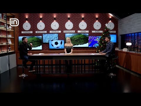 Klajda Gjosha dhe Tritan Shehu intervistë në Kolaudim 22/12/2017 | IN TV Albania