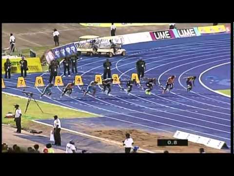 100 metri donne e uomini ai trials giamaicani