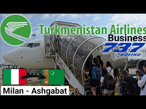 Turkmenistan Airlines | Business Class on a Boeing 737