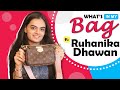 What S In My Bag Ft Ruhanika Dhawan Bag Secrets Revealed India Forums