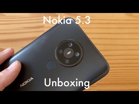 Nokia 5.3 unboxing: a so-so budget phone with NFC...