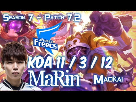 AFs MaRin MAOKAI vs NAUTILUS Top - Patch 7.2 KR Ranked