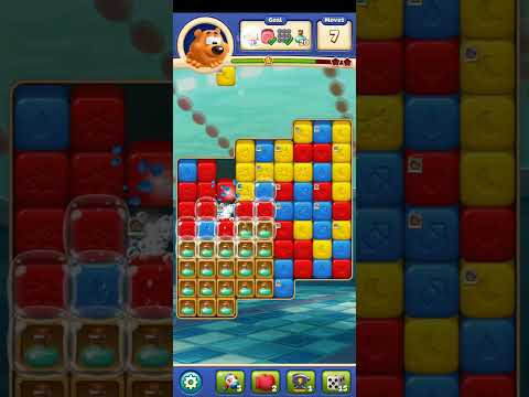 Toon Blast Level 7968 Hard Level No Bosters