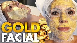 Trying the 24k Gold Korean Facial?!