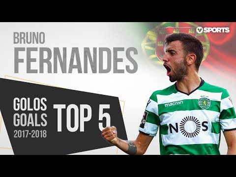 Bruno Fernandes Top 5 Goals 2017/2018 HD