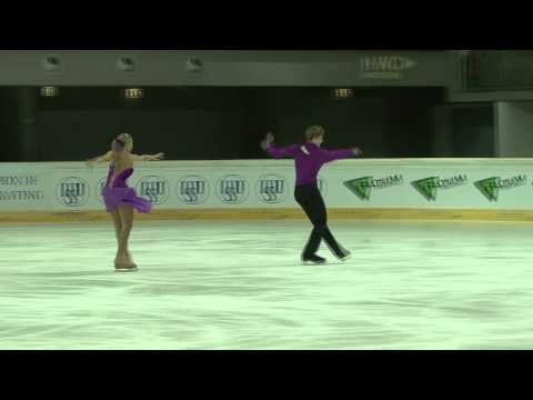 12 M. NOSULIA / E. KHOLONIUK (UKR) - ISU JGP Austria 2011 Junior Ice Dance Short Dance
