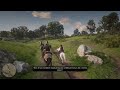Dutch Falls Off His Horse And Arthur Laughs At Him