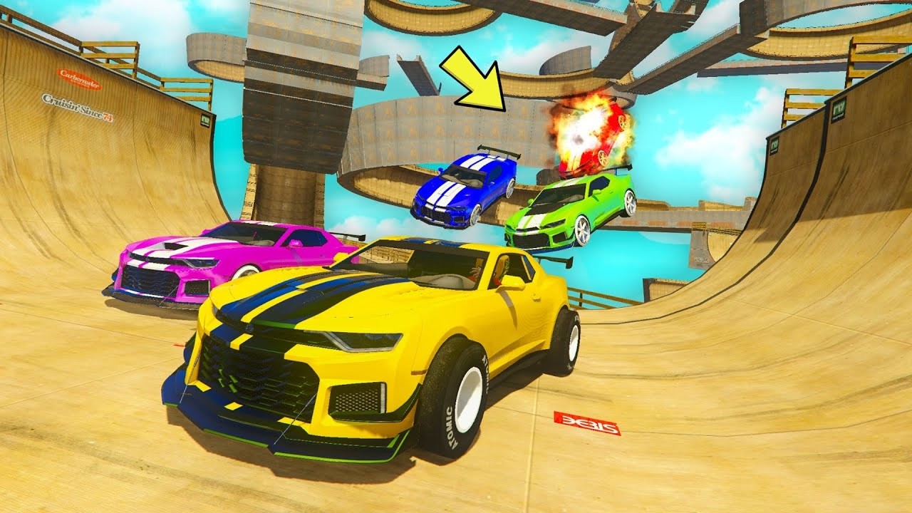 CARRERA CON EL COCHE MAS INCREIBLE DE GTA 5 ONLINE