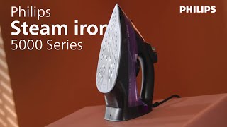 فيليبس مكواة بخار تدفق بخار مستمر 40 غرام في الدقيقة 2400 واط 320 مل