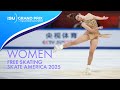 Women Free Skating Saatva Skate America 2025 GPFigure