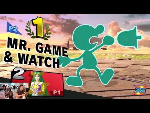 MSM.ZERO 10 Top 32 - Tohru (Palutena) Vs. Monte (Mr. Game and Watch) - SSBU Tournament