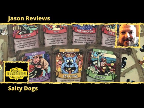 Jason's Board Game Diagnostics of Salty Dogs