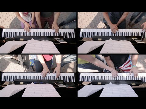 Hands Delray - Watch what happens when these people are asked to learn piano for the first time!