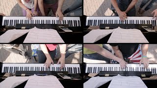 Hands Delray - Watch what happens when these people are asked to learn piano for the first time!