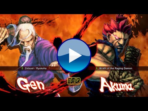 dunhiller0935 ( Gen ) vs qal03 ( Akuma ) SSF4 AE 2012 720p HD | PhilaGilla