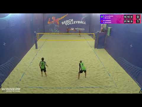 10:30 D. Svyrydenko / I. Skrynnik - M. Anhelov / V. Antoniuk 23.11.2022 | Winners Beach Volleyball