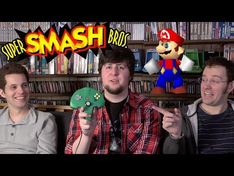 Smash Bros 64 (N64) Jontron, Mike Matei and James Rolfe!