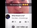 I Just Roke Up Meme His Morning Voice Meme