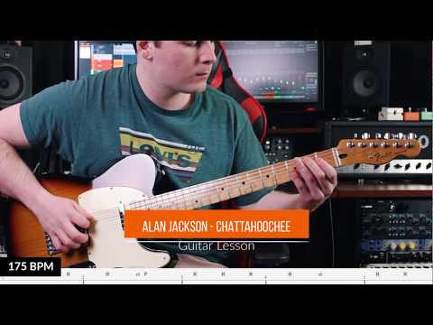 Alan Jackson - Chattahoochee Guitar Lesson [Intro Lick]