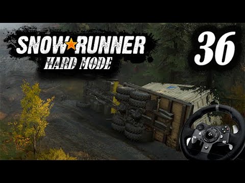 SnowRunner - Hard Mode - Fixing All The Island Lake Bridges - Episode 36