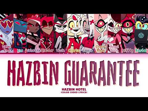 Hazbin Hotel - 'Hazbin Guarantee (Trust Us)' (Color Coded Lyrics)
