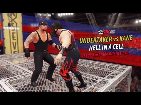 WWE 2K16 - Undertaker vs Kane | Hell In A Cell Match | PS4 Gameplay
