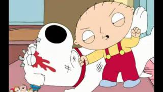 Family Guy - Stewie Beats up Brian(HD)