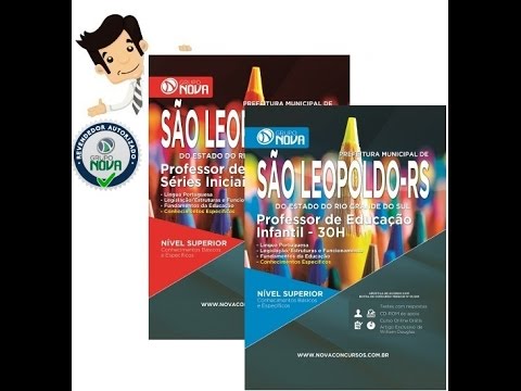 Apostilas do Concurso SME de São Leopoldo 2016 - Cargos de Professor