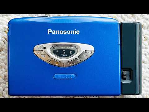 [RARE] PANASONIC S50 Walkman Cassette Player, NEAR MINT BLUE ! Working  ! image 10