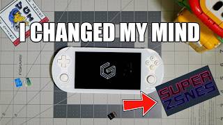 Anbernic RG VITA Pro GammaOS Full And Super ZSNES #anbernic #handheld #nostalgia