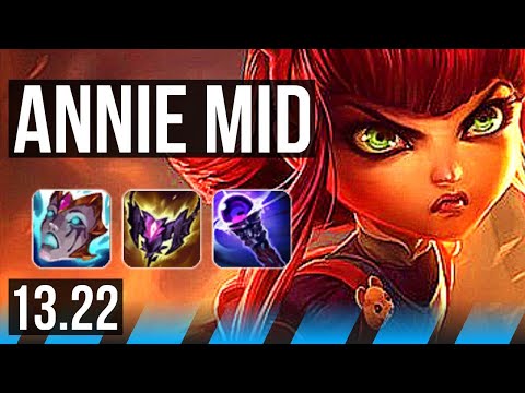 ANNIE vs NEEKO (MID) | 8/5/20 | KR Master | 13.22