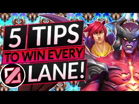 5 TIPS to ALWAYS WIN TOP LANE - This GUARANTEES DIAMOND or ABOVE - LoL Guide