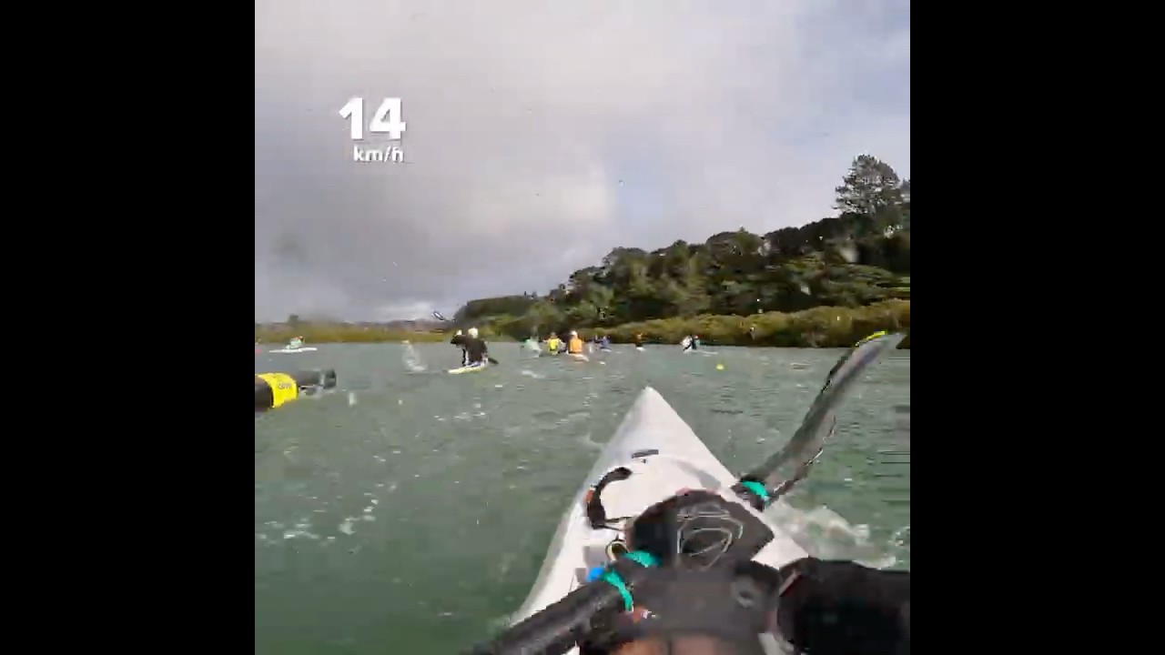 McLarin Memorial Marathon 20km start #surfski #kayaking #paddlers #newzealand