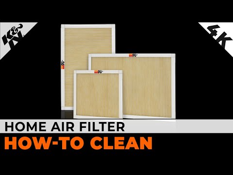 K&N Lifetime Home Air Filter  Cleaning Instructions | OFFICIAL