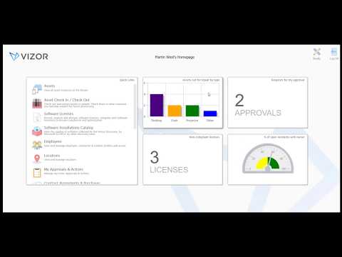 Navigate VIZOR - IT Asset Management & Service Desk Solution - VIZOR | www.vizor.cloud