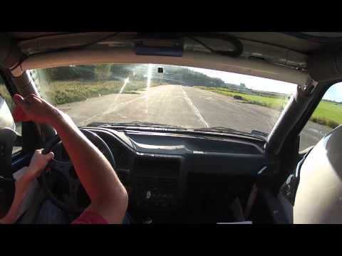 VI runda Motul Rallyland 13.10.2012 PS7 - Oryszczak/Baran Peugeot 106 xsi - Eltronik