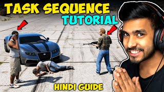 How to Use Task Sequence in Menyoo Trainer | Create Your Own GTA 5 Story Like Techno Gamerz