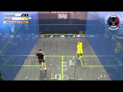 Mathieu CASTAGNET V Gregoire MARCHE Male Final Match 5 Day 3