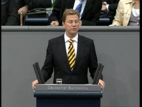 Rede Westerwelle zum 500 Milliarden-Euro-Rettungspaket