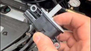 08 Honda CRV gas cap not the problem, purge valve replacement